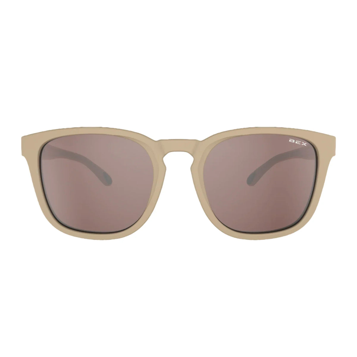 Unisex Bex "Zion" Burlywood Brown and Silver Sunglasses S149BWBRSL - Crazy House Western Wear