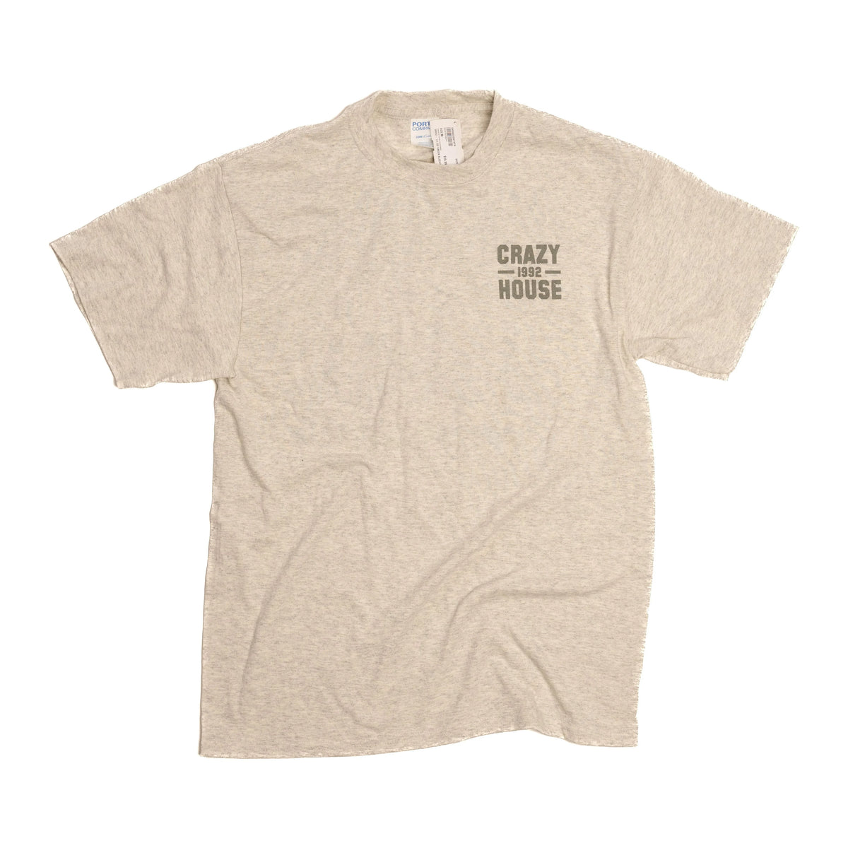 Unisex Crazy House T-shirt Oat & Heather Grey CH50652OATHTR - Crazy House Western Wear