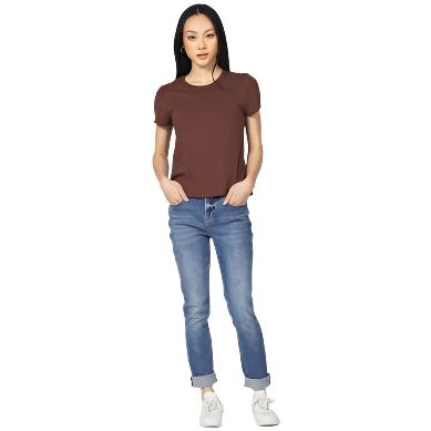 Women's Dear John "Unity" Brown T-shirt DKN2083D8CIO