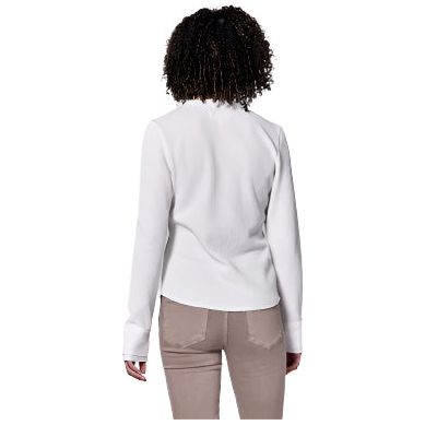 Women's Dear John "Luna" White Long Sleeve V-neck DKN2070W1WHT - Crazy House Western Wear