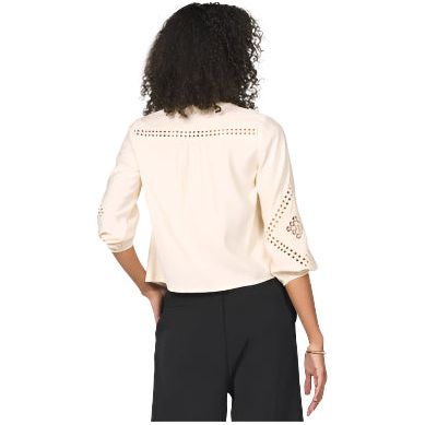 Women's Another Love Vanilla "Ziya" Blouse VCWV5270VNA - Crazy House Western Wear