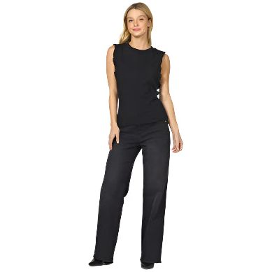 Women's Dear John Black "Bridgette" Tank Top DKN2114H4JBK - Crazy House Western Wear