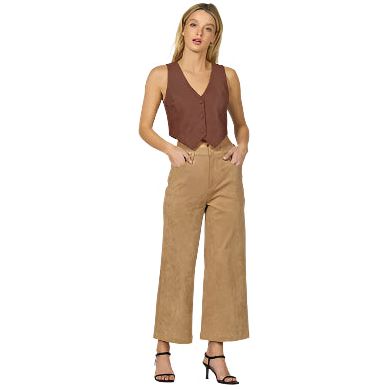 Women's Dear John Brownie "Drea" Fitted Vest DVM65E109BWN - Crazy House Western Wear