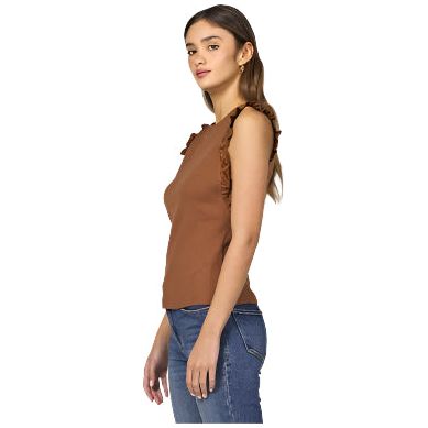 Women's Dear John Cappuccino "Bridgette" Blouse DKN2114H4CIO - Crazy House Western Wear