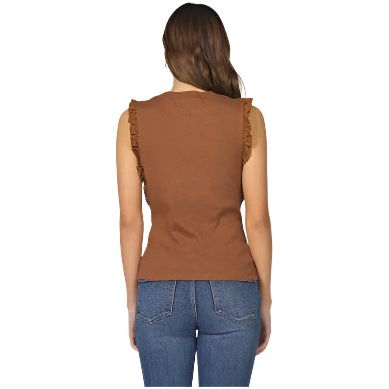 Women's Dear John Cappuccino "Bridgette" Blouse DKN2114H4CIO - Crazy House Western Wear