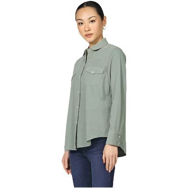 Women's Dear John Iceburg Green "Star" Button Up DSH1047Z29IBG - Crazy House Western Wear