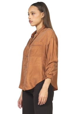 Women's Dear John Pumpkin Spice Adrianna with Ladder Trim Top DSH1423O3PKS