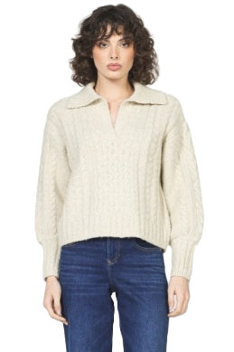 Women's Dear John Flax Bastina Sweater DSW3216FLX