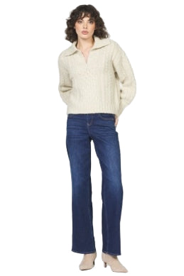 Women's Dear John Flax Bastina Sweater DSW3216FLX