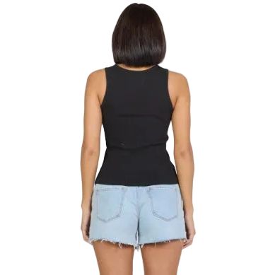 Women's Dear John Black Louise Tank Top DKN2197H4BLK