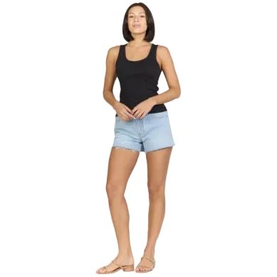 Women's Dear John Black Louise Tank Top DKN2197H4BLK