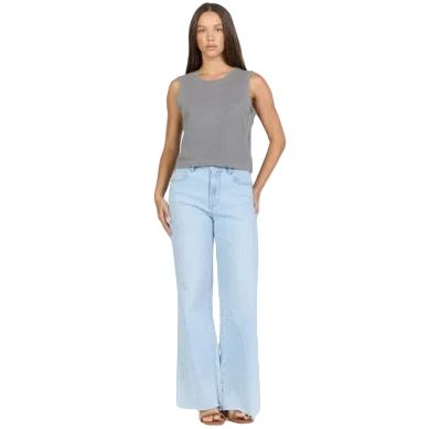 Women's Dear John Charcoal Jett Tank Top DKN2195CHR