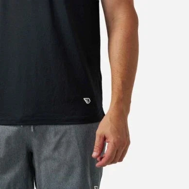 Men's Burlebo Black and Classic Deer Camo Flying Logo Go To Tee GTT-FB-BCDC