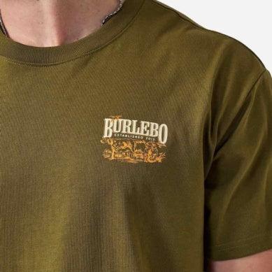 Men's Burlebo Hunter Green Hunting Dogs Short Sleeve Tee SST-HD-HNTG