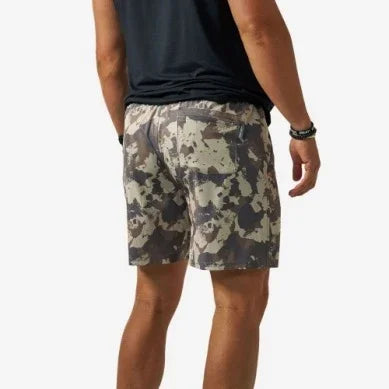 Men's Burlebo Splatter Camo Athletic Shorts AS-SPLAC