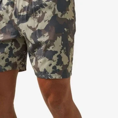 Men's Burlebo Splatter Camo Athletic Shorts AS-SPLAC