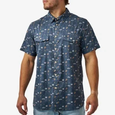 Men's Burlebo Desert Night Performance Western Shirt PWS-DESN