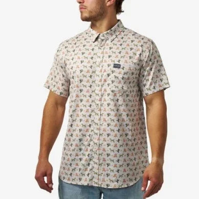 Men's Burlebo Mallard Duck Dog Performance Button Up PBU-MDD