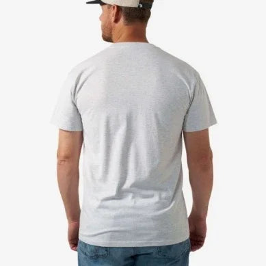 Men's Burlebo Ash Gray Fly Wild Short Sleeve Tee SST-FLW-AG