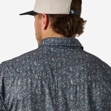 Men's Burlebo Paisley Spurs Performance Western Shirt PWS-PASPR