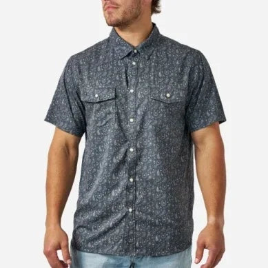 Men's Burlebo Paisley Spurs Performance Western Shirt PWS-PASPR