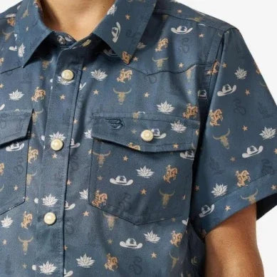 Boy's Burlebo Desert Night Performance Western Shirt Y-PWS-DESN
