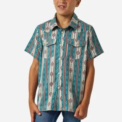 Boy's Burlebo The Abbott Performance Western Shirt Y-PWS-ABBT