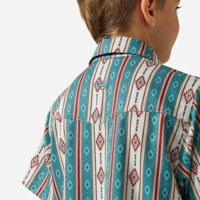Boy's Burlebo The Abbott Performance Western Shirt Y-PWS-ABBT
