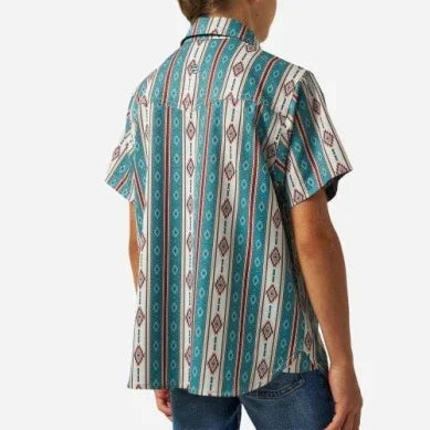 Boy's Burlebo The Abbott Performance Western Shirt Y-PWS-ABBT