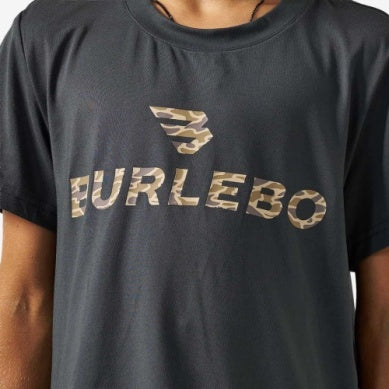 Boy's Burlebo Gun Metal Gray and Gauge Camo Go To Tee Y-GTT-FB-GGC