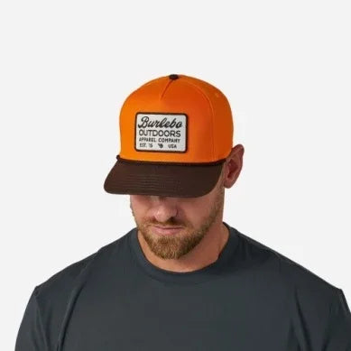 Men's Burlebo Orange/Brown Blaze Outdoors Cap C-BLAZOD