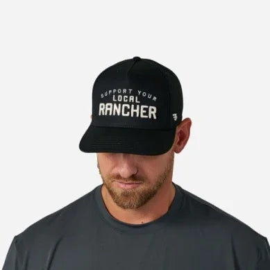 Men's Burlebo Black Local Rancher Cap C-LR-BLK