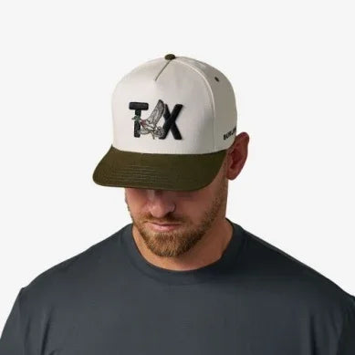Men's Burlebo Cream/green TX Mallard Cap C-TXMAL