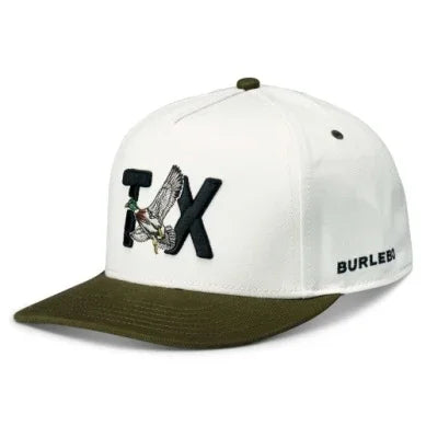 Men's Burlebo Cream/green TX Mallard Cap C-TXMAL