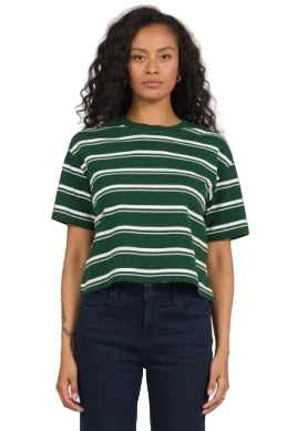 Dear John Women's Pine Striped Maddox T-shirt DKN2123PST