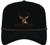 Men's Burlebo Buck Black Cap C-BUCK-BLK