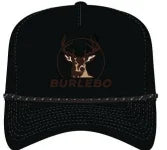 Men's Burlebo Buck Black Cap C-BUCK-BLK