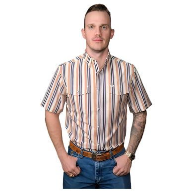 Men's Ferrell "The Jackson" Short Sleeve Snap Up Shirt FPS1002589 - Crazy House Western Wear