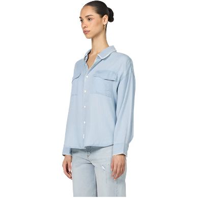 Women's Dear John Adrianna Button Up Shirt DSH1423T2BSK - Crazy House Western Wear