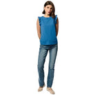 Women's Another Love Blue North Top VCKN1541SRN - Crazy House Western Wear