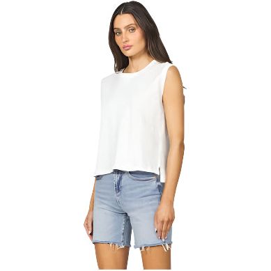 Women's Dear John Charli Top DKN2148D9WHT - Crazy House Western Wear