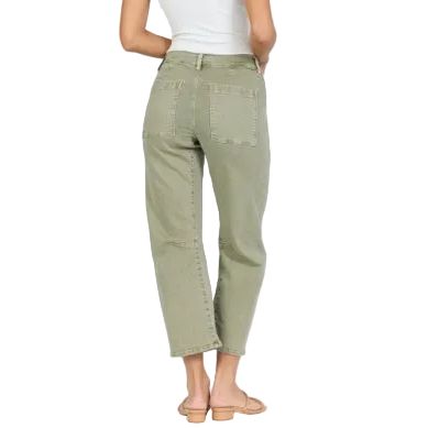 Women's Dear John Lasso Vetiver Cropped Jeans DPM26C126VTV