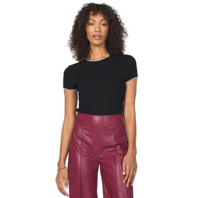 Women's Another Love "Zuma" Black T-shirt VCKN1808BLK