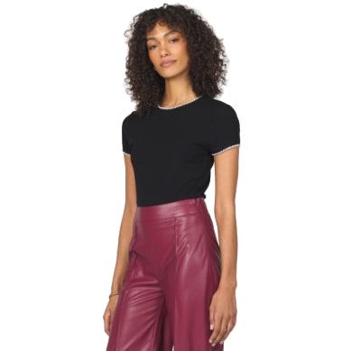 Women's Another Love "Zuma" Black T-shirt VCKN1808BLK