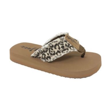Women's Very G Cheetah Print Flip Flops VGSA0361-970 - Crazy House Western Wear