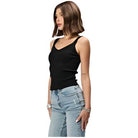 Women's Another Love Blank Riri Tank Top VCSW3295BLK - Crazy House Western Wear