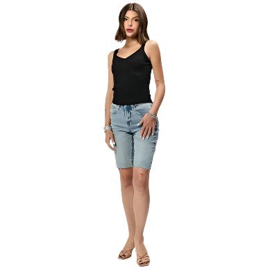 Women's Another Love Blank Riri Tank Top VCSW3295BLK - Crazy House Western Wear