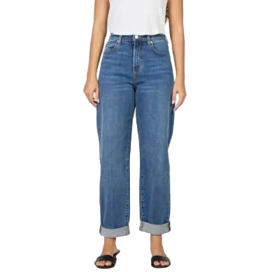 Women's Dear John Everett Ocean Bath High Rise Cuffed Jeans DPM92A101ONB