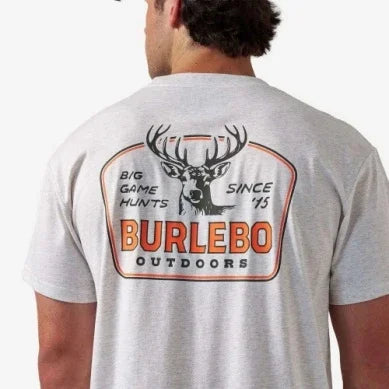 Men's Burlebo Oat Big Games Hunt Short Sleeve Tee SST-BGH-OAT