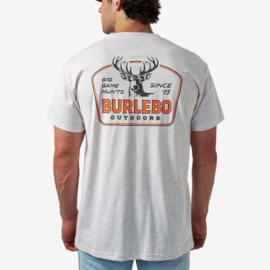 Men's Burlebo Oat Big Games Hunt Short Sleeve Tee SST-BGH-OAT